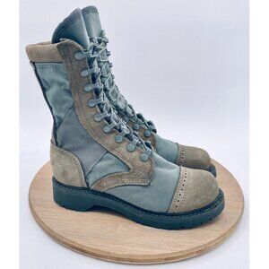 Corcoran Marauder Jump Boots Womens  5 Sage Green Suede Combat Military